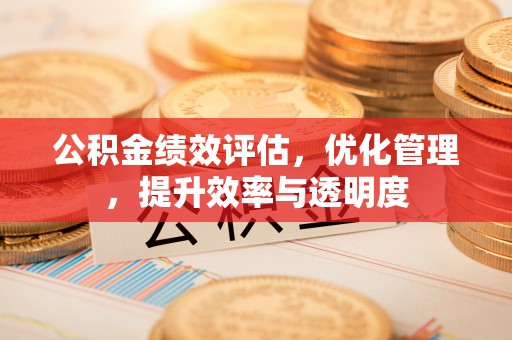 大祥公积金绩效评估，优化管理，提升效率与透明度