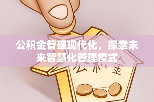大祥公积金管理现代化，探索未来智慧化管理模式