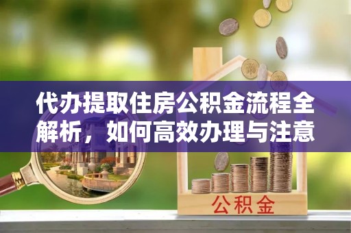 大祥代办提取住房公积金流程全解析，如何高效办理与注意事项