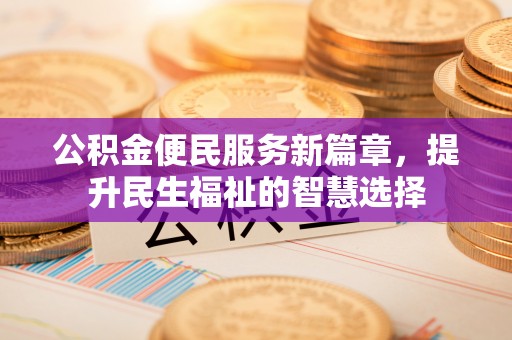 大祥公积金便民服务新篇章，提升民生福祉的智慧选择